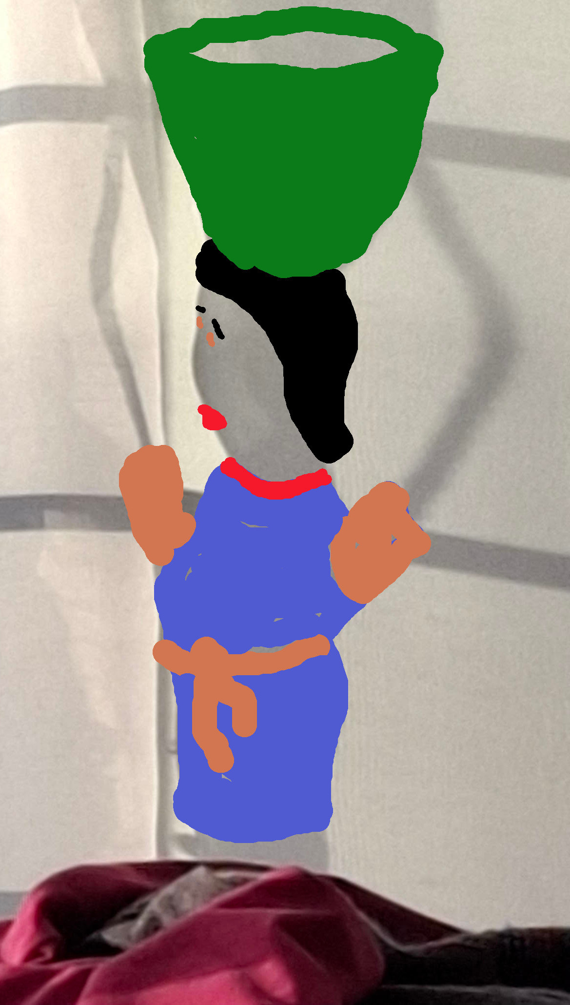 Ladies Torso paintedI did so to make it easier for me to read and reference them. Also to get my family to read them.